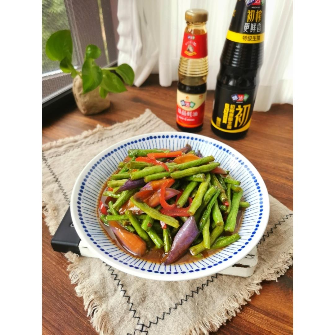 茄子炒豆角