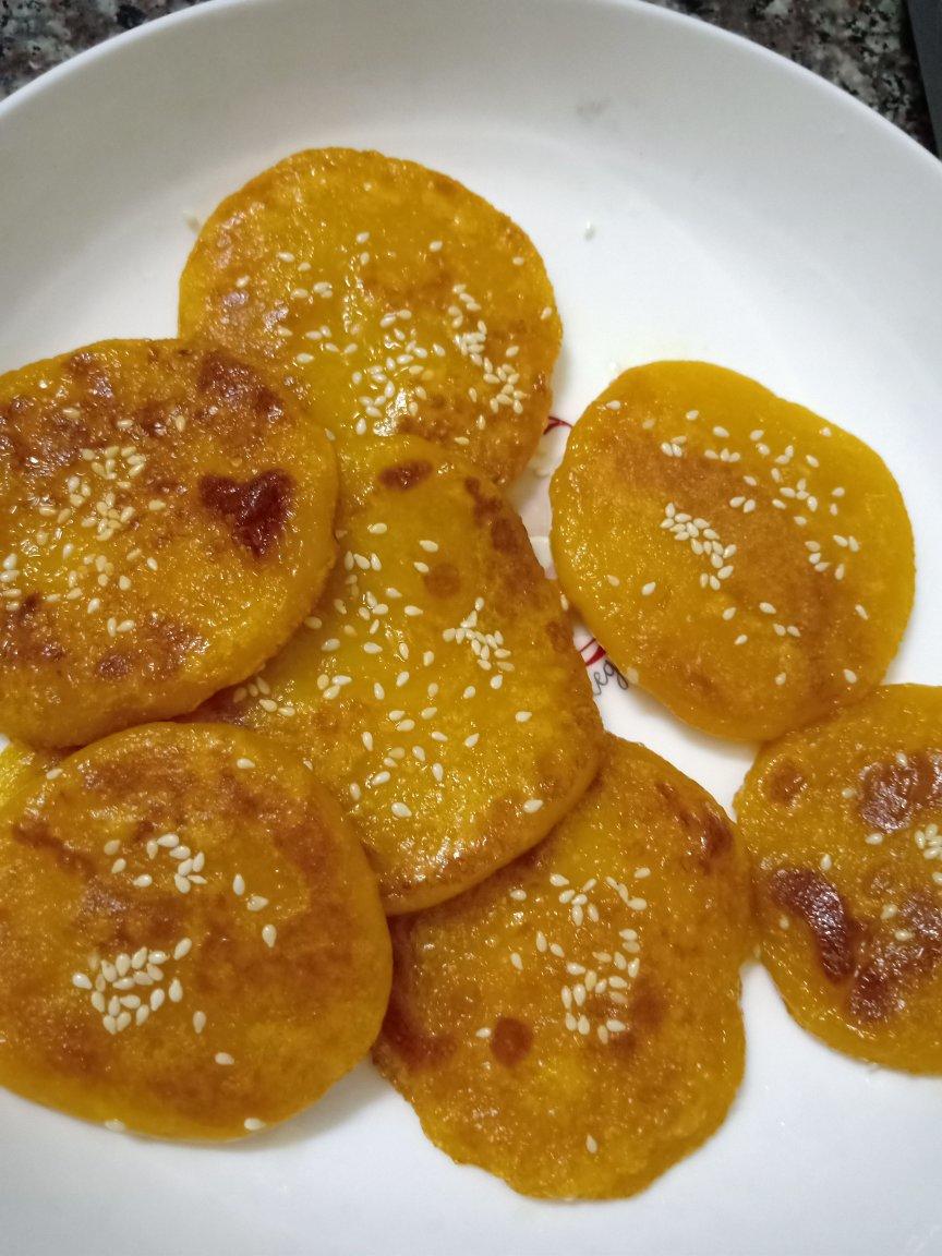 软软糯糯南瓜饼