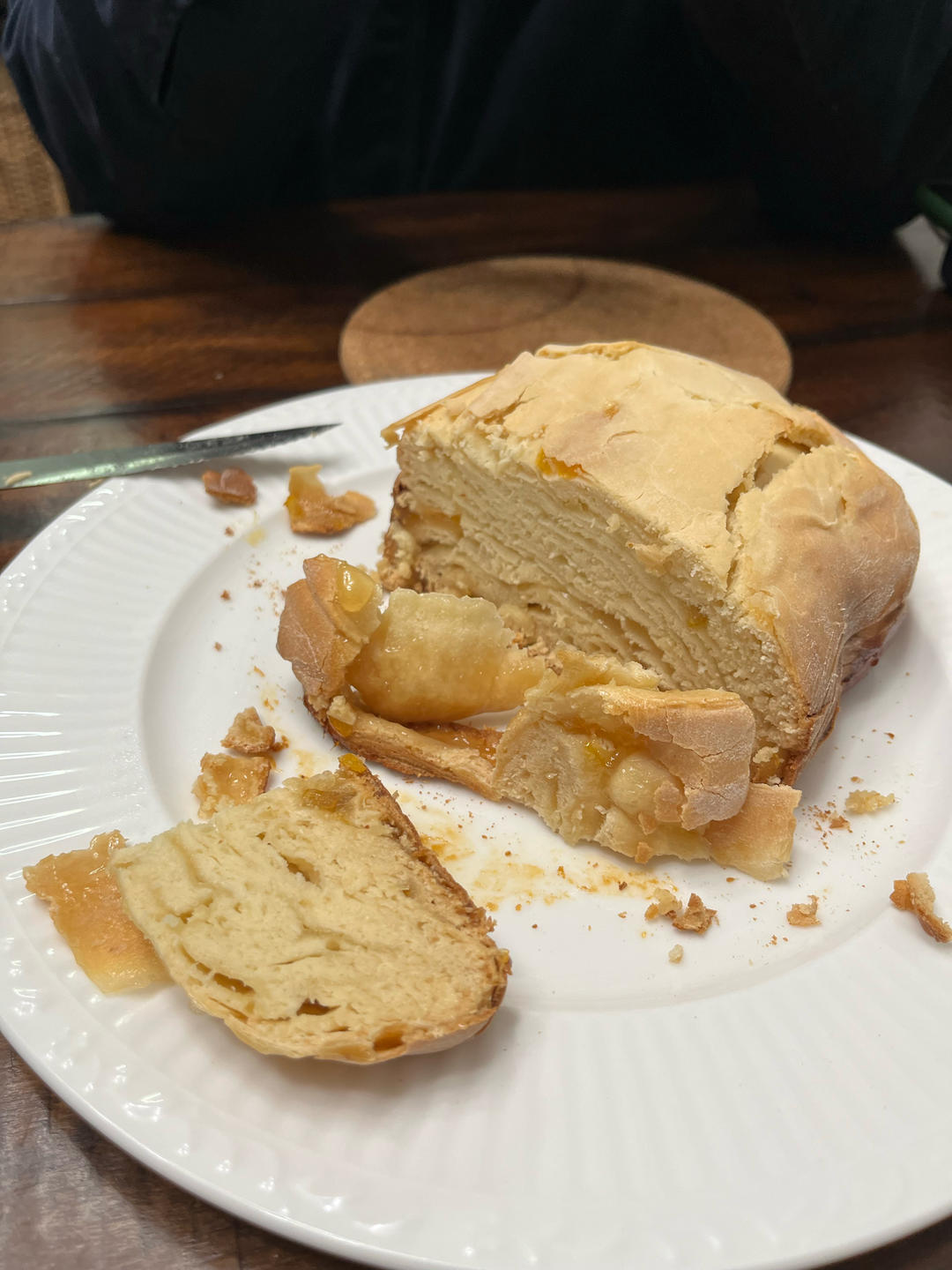 超软呼爆发力超好的甜甜蜂蜜柚子吐司 ~