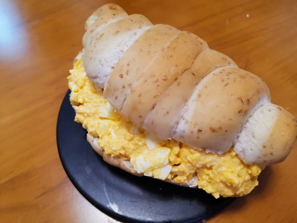 不输711|健康早餐鸡蛋沙拉三明治