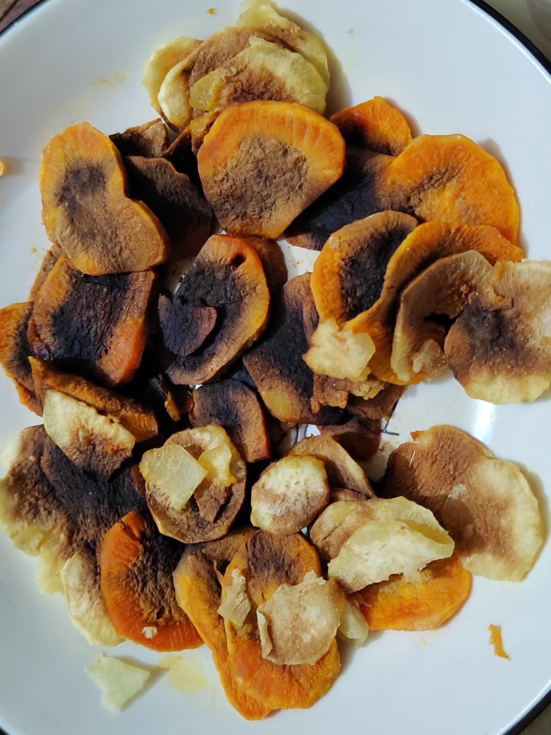 烤红薯片（微波炉）