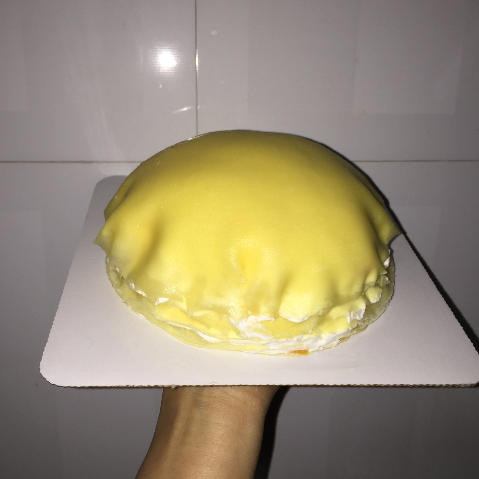 芒果千层蛋糕，100%成功告别煎皮无能