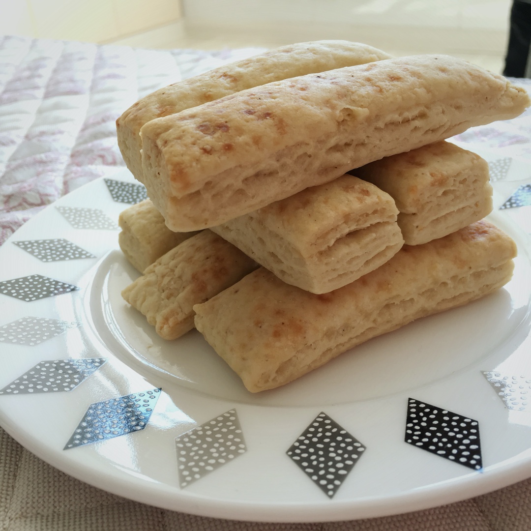 椒盐发面千层饼