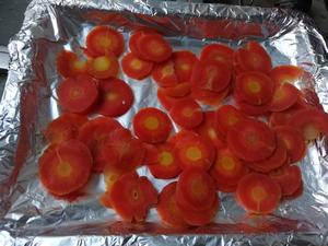 烤红萝卜片（速成版）的做法 步骤2