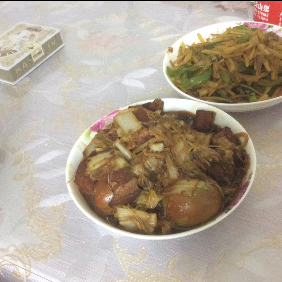 猪肉白菜炖粉条