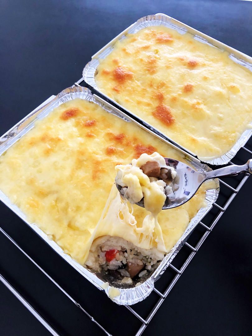 海鲜芝士焗饭（零失败超简单）