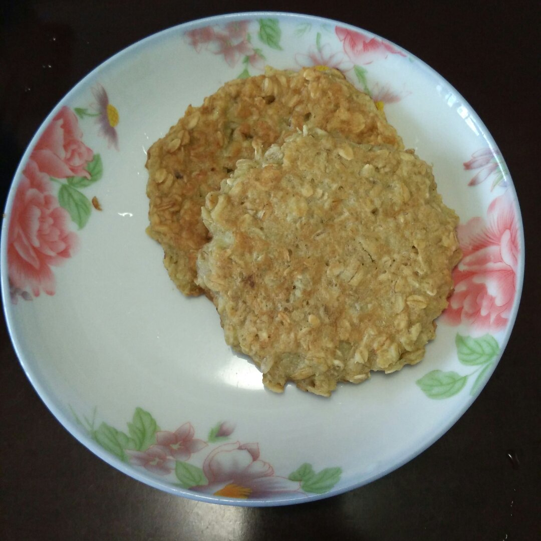 懒人早餐之牛奶鸡蛋燕麦饼
