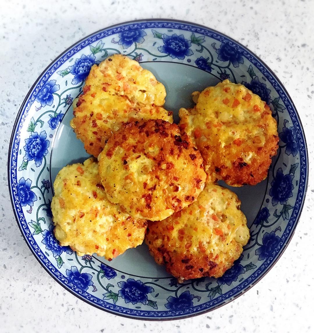 高蛋白减肥鸡肉饼