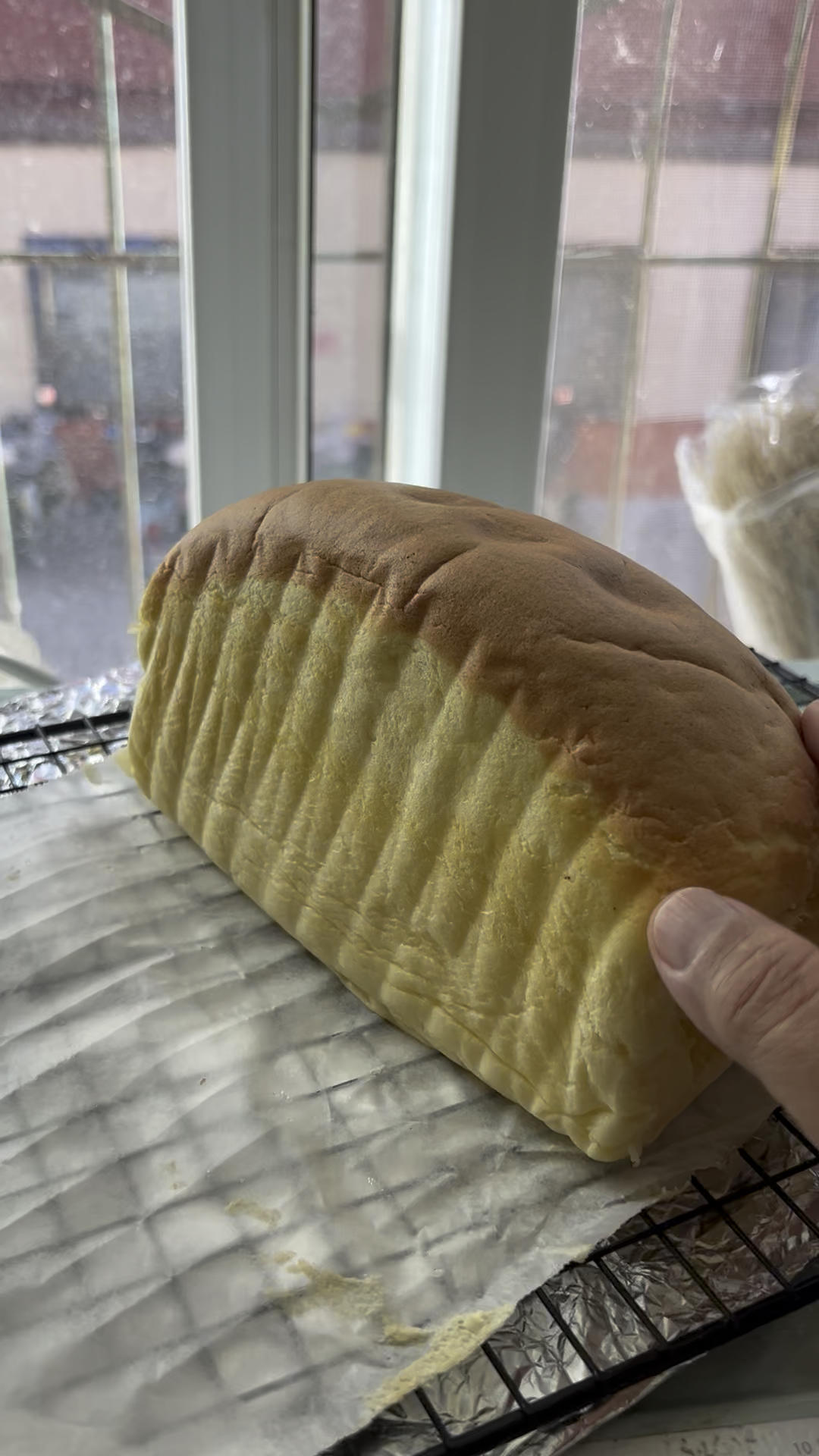堪比柯基屁股
爆浆芝士🧀古早蛋糕