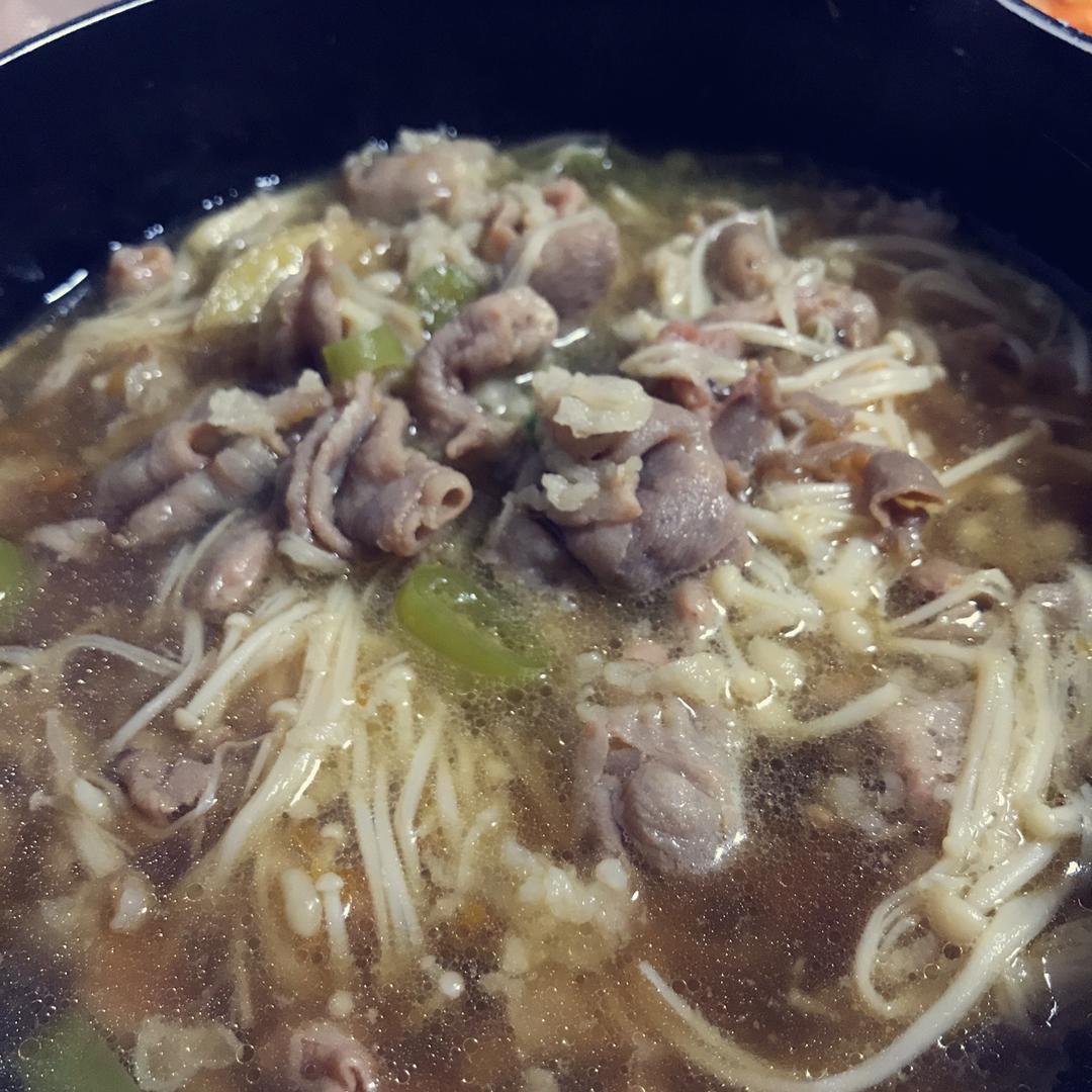 肥牛金针菇