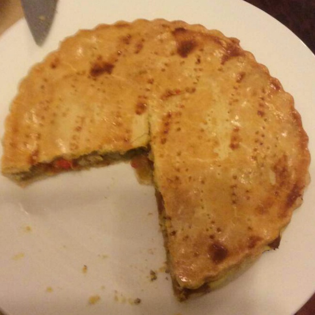 鸡米咖喱派