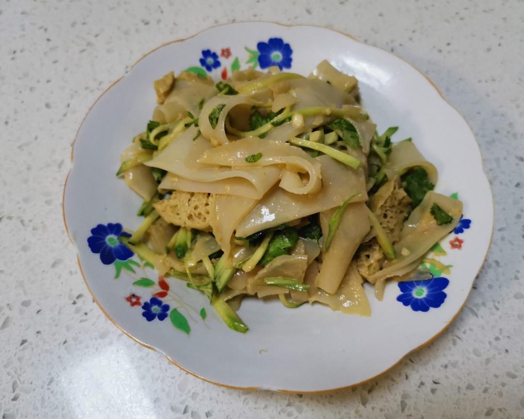 厨房小白自制凉皮(洗面版)