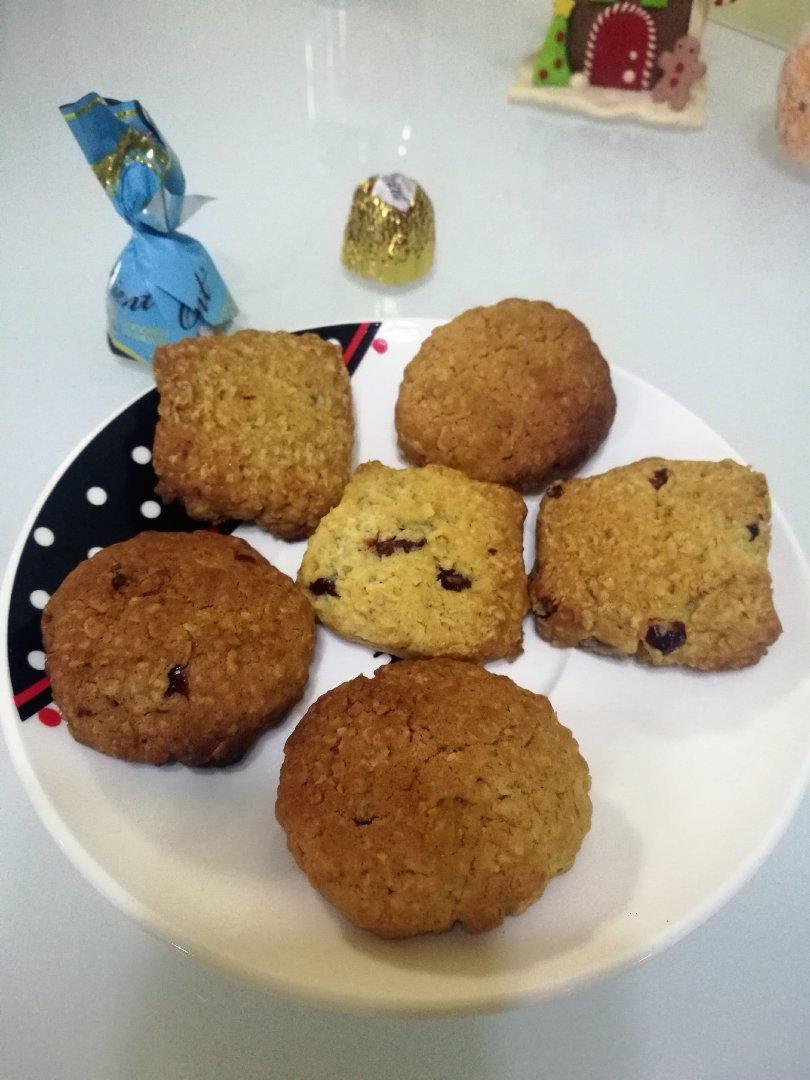 葡萄干麦片曲奇 Oats Cookies