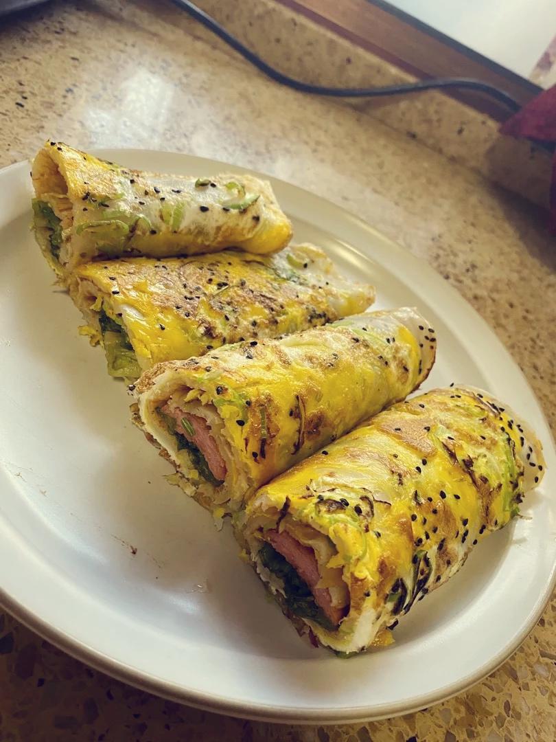 早餐鸡蛋饼