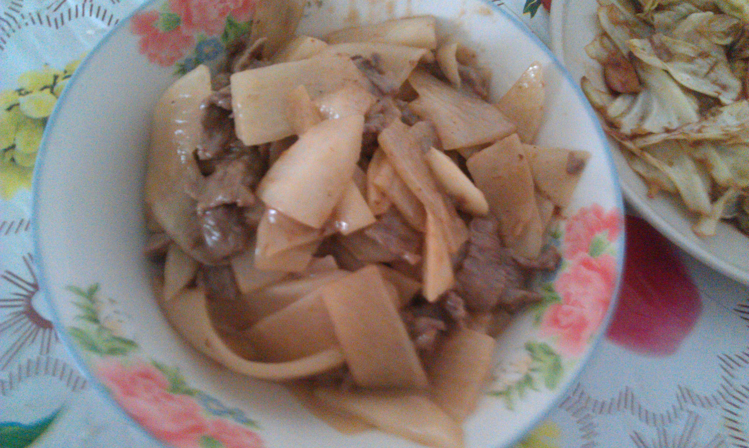 小萝卜炒牛肉片