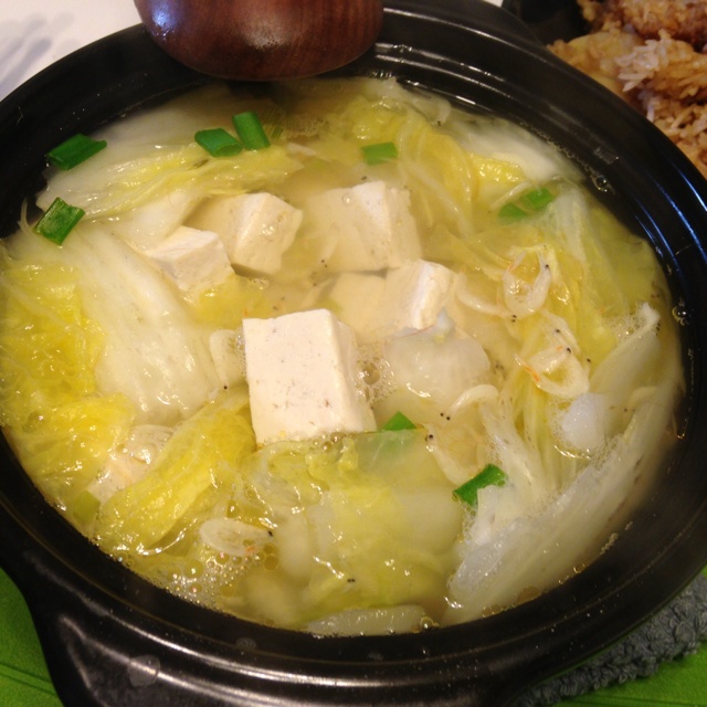 白菜炖豆腐