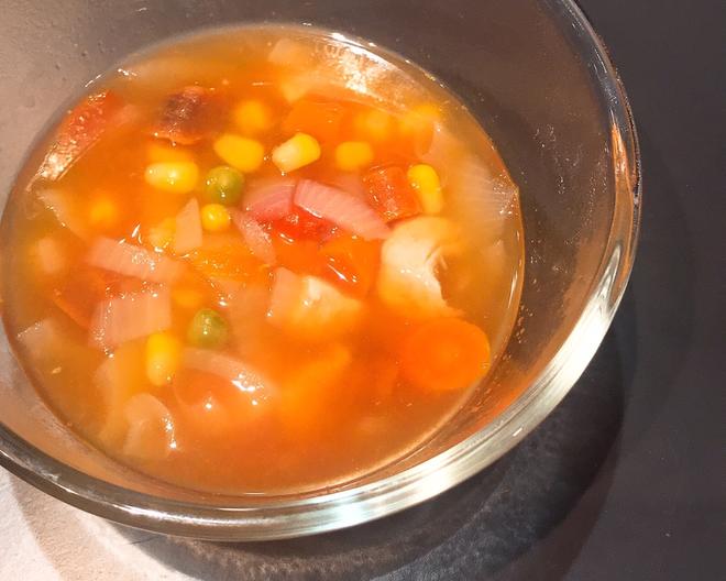 日本料理•七色蔬菜汤的做法