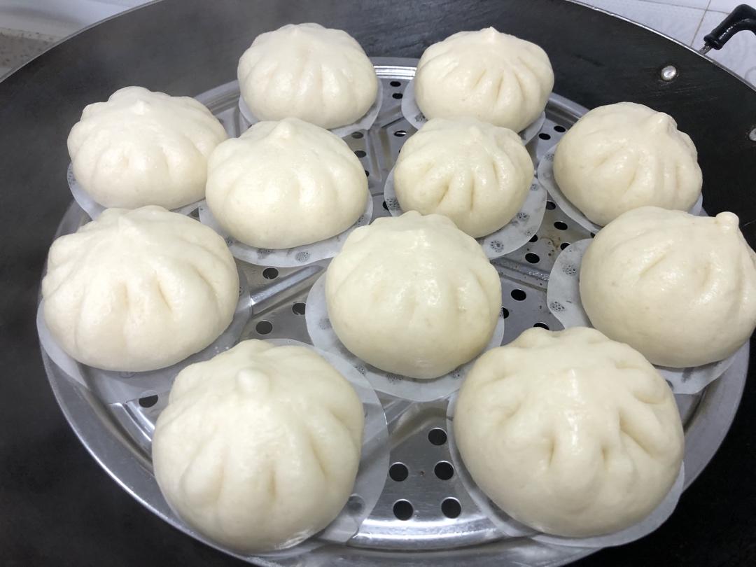 如何蒸好包子（和面，发面，出剂，擀压，提折儿全讲解）