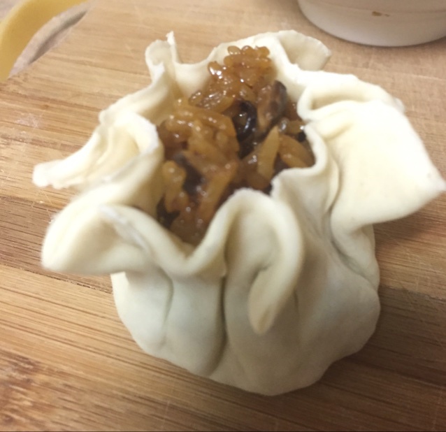 简易糯米烧卖（附烧卖包法）