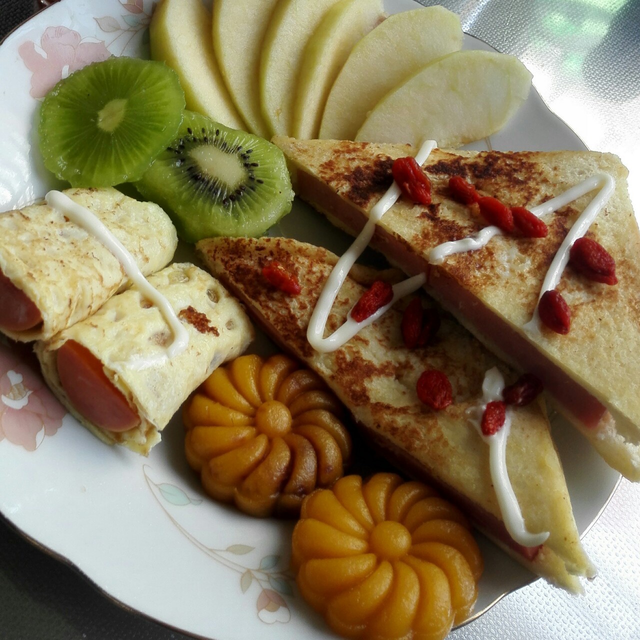 十分钟快手早餐【港式火腿西多士】