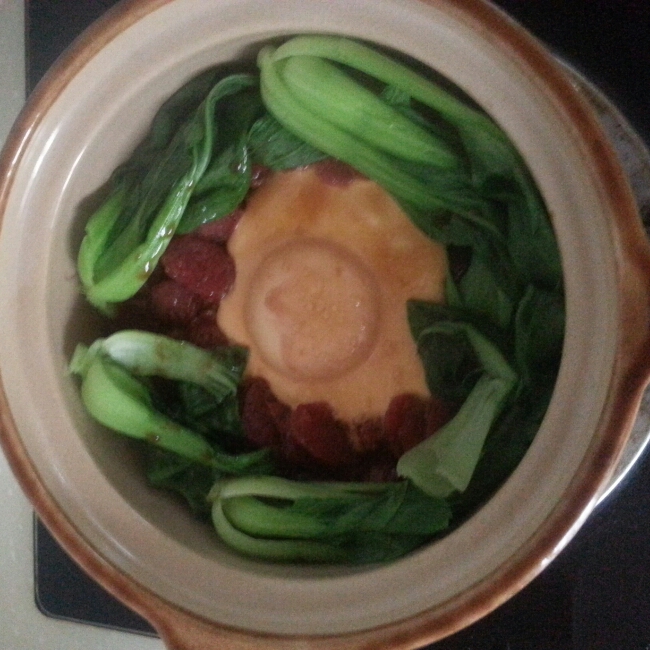 香肠煲仔饭