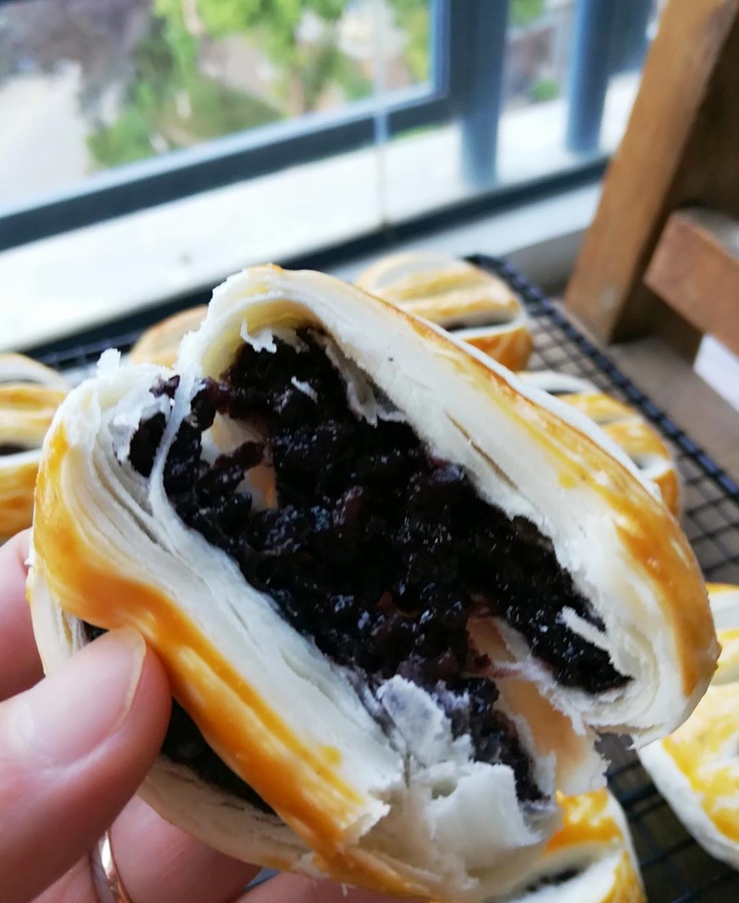 紫米馅老婆饼超快手（不用出膜不用醒面）