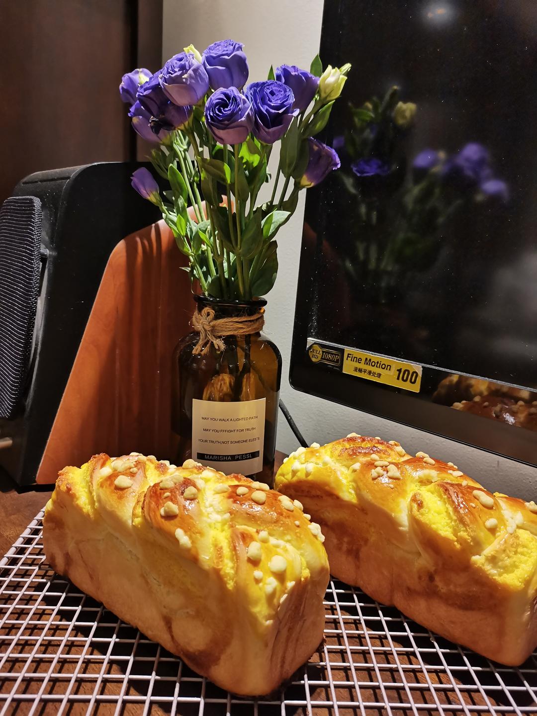 顶级黄金椰蓉吐司