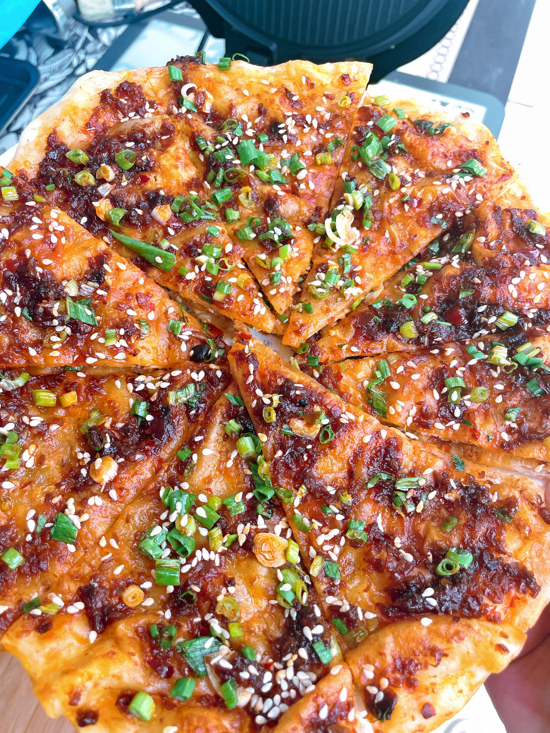 云両77做的浓香酥脆的脆皮酱香饼