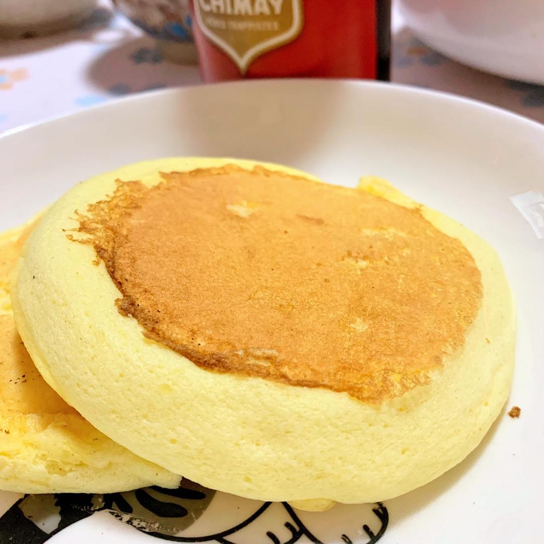 原味无油日式舒芙蕾厚松饼