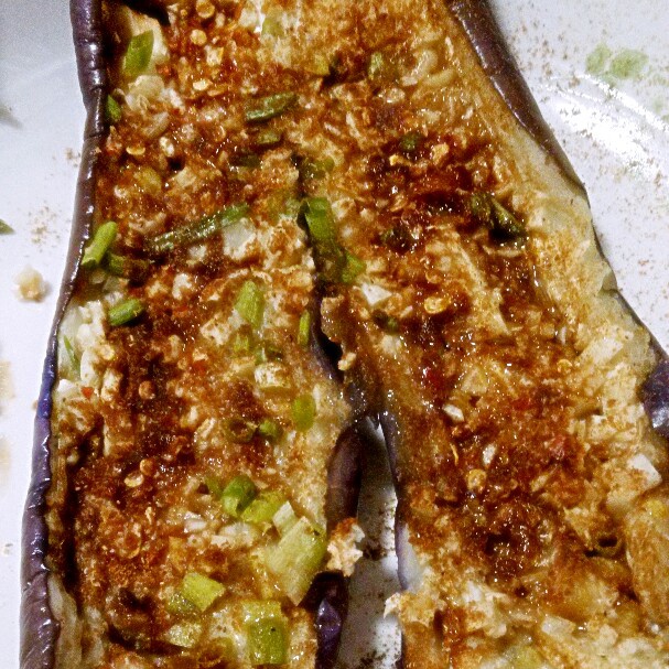 蒜味烤茄