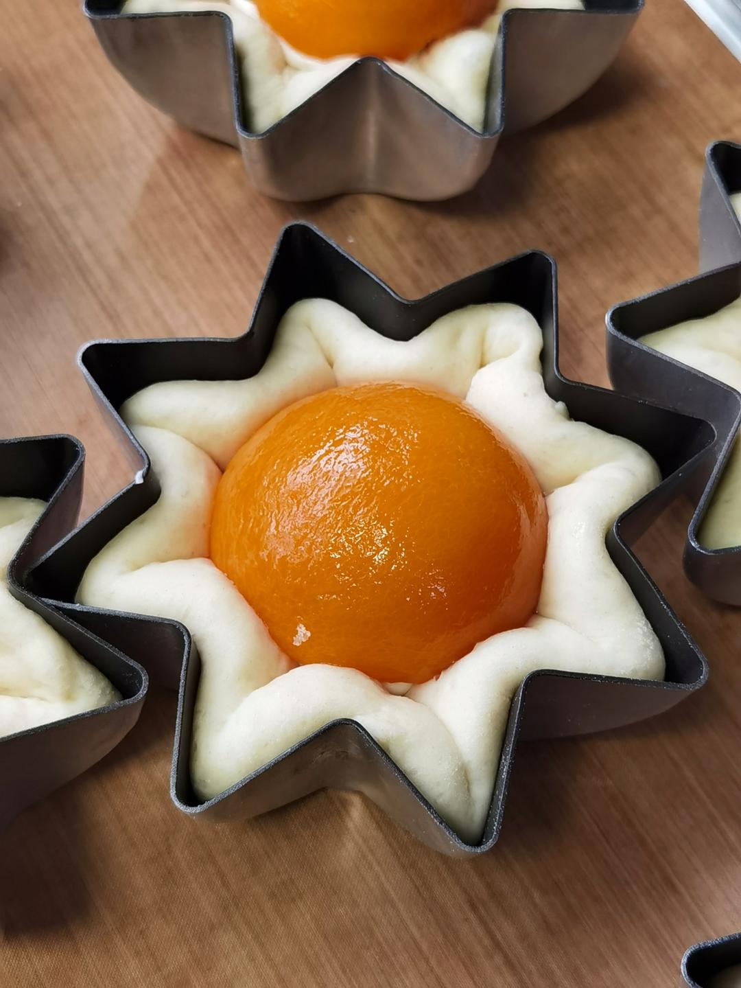 星星花🌟黄桃乳酪面包