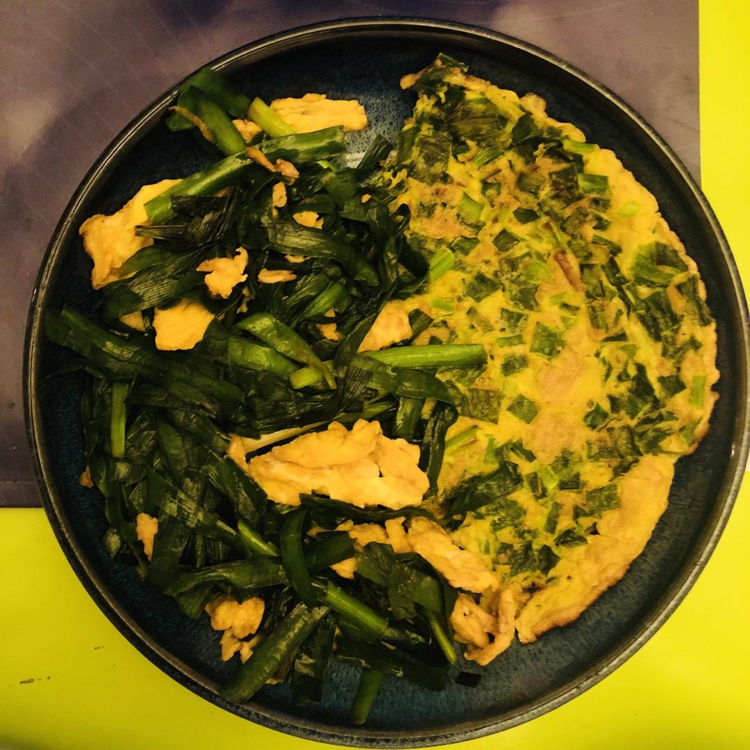 韭菜炒鸡蛋（下饭菜）
