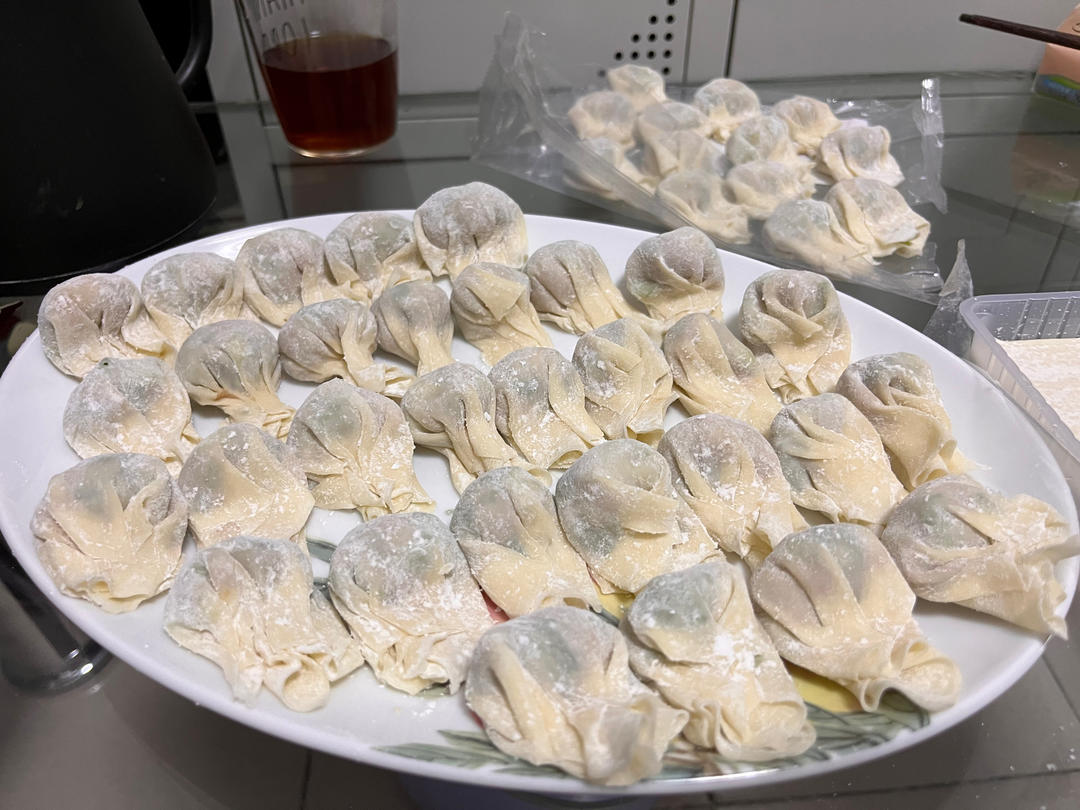 云吞的包法