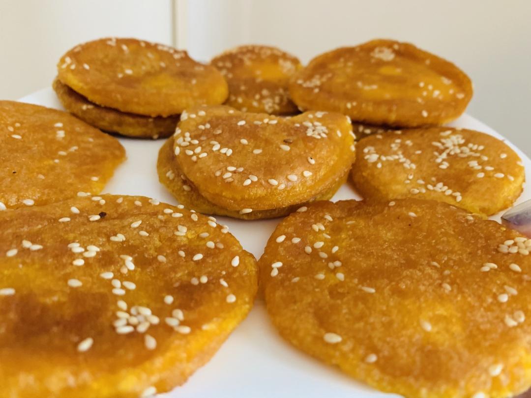 黄金南瓜饼＆简易