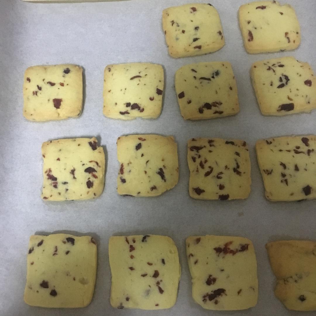 酥到骨子里蔓越梅饼干