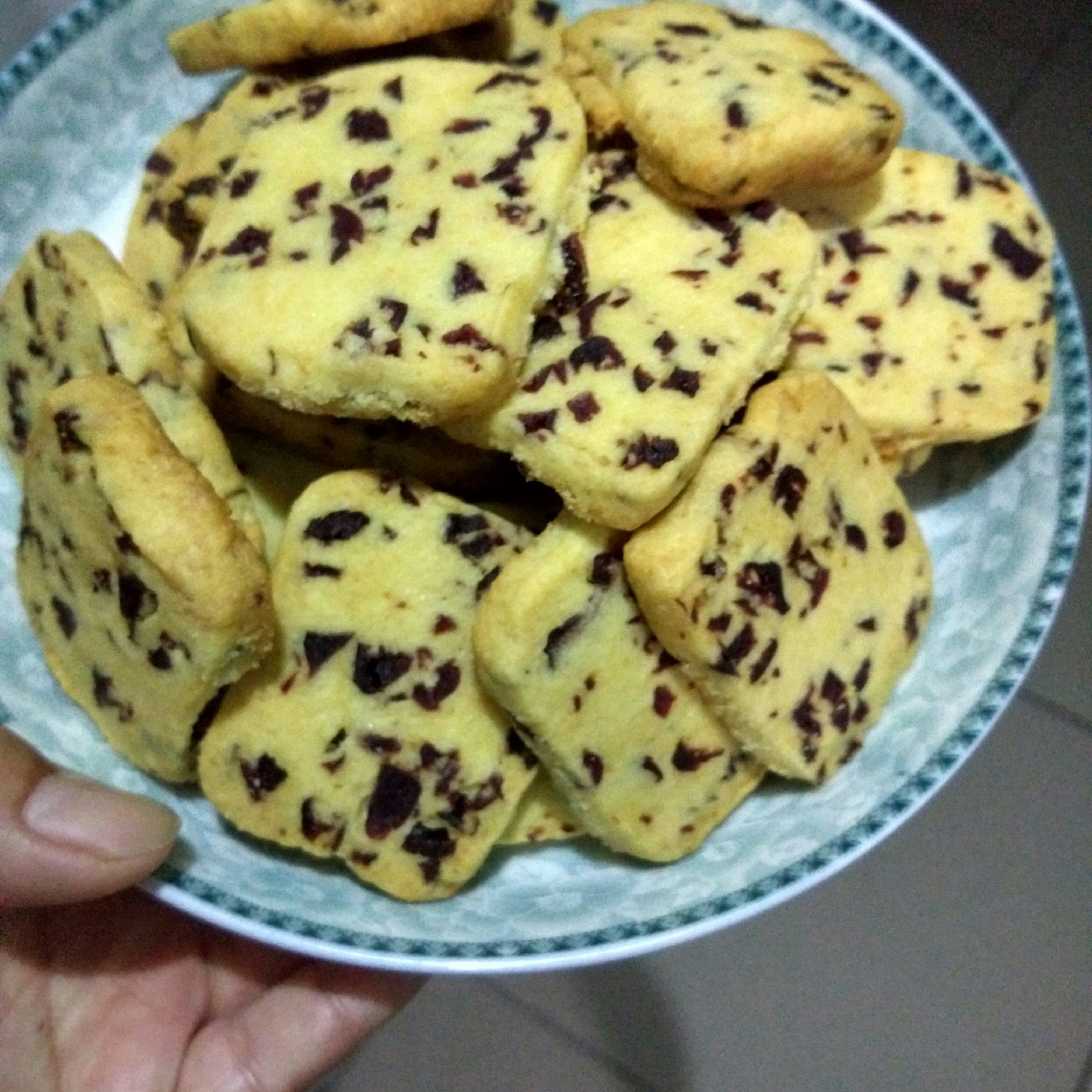 蔓越莓饼干的做法（烤箱做饼干）
