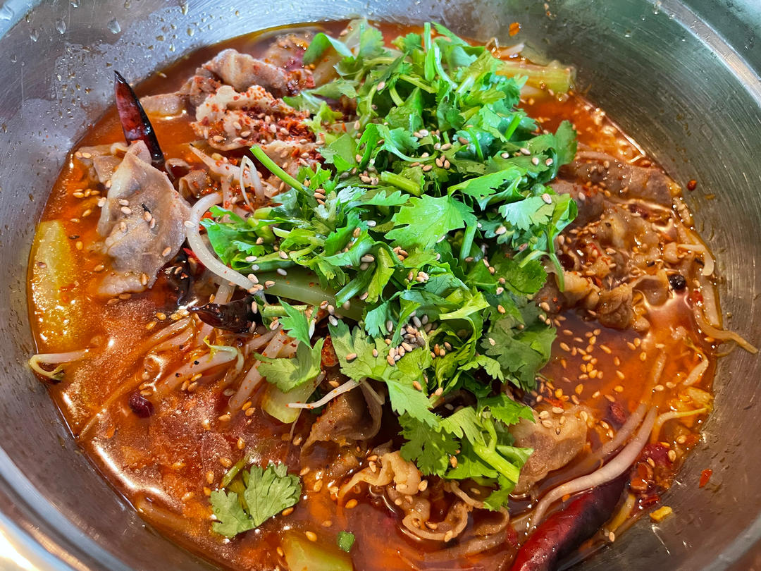 家庭版水煮牛肉片