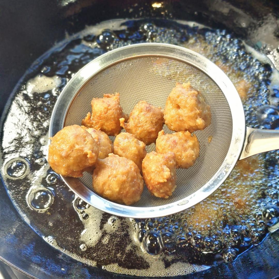 年夜饭＊烧什锦配菜＊炸圆子
