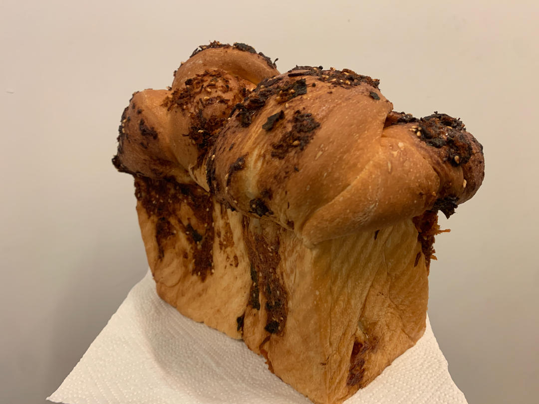 70%冷藏中种海苔肉松小吐司