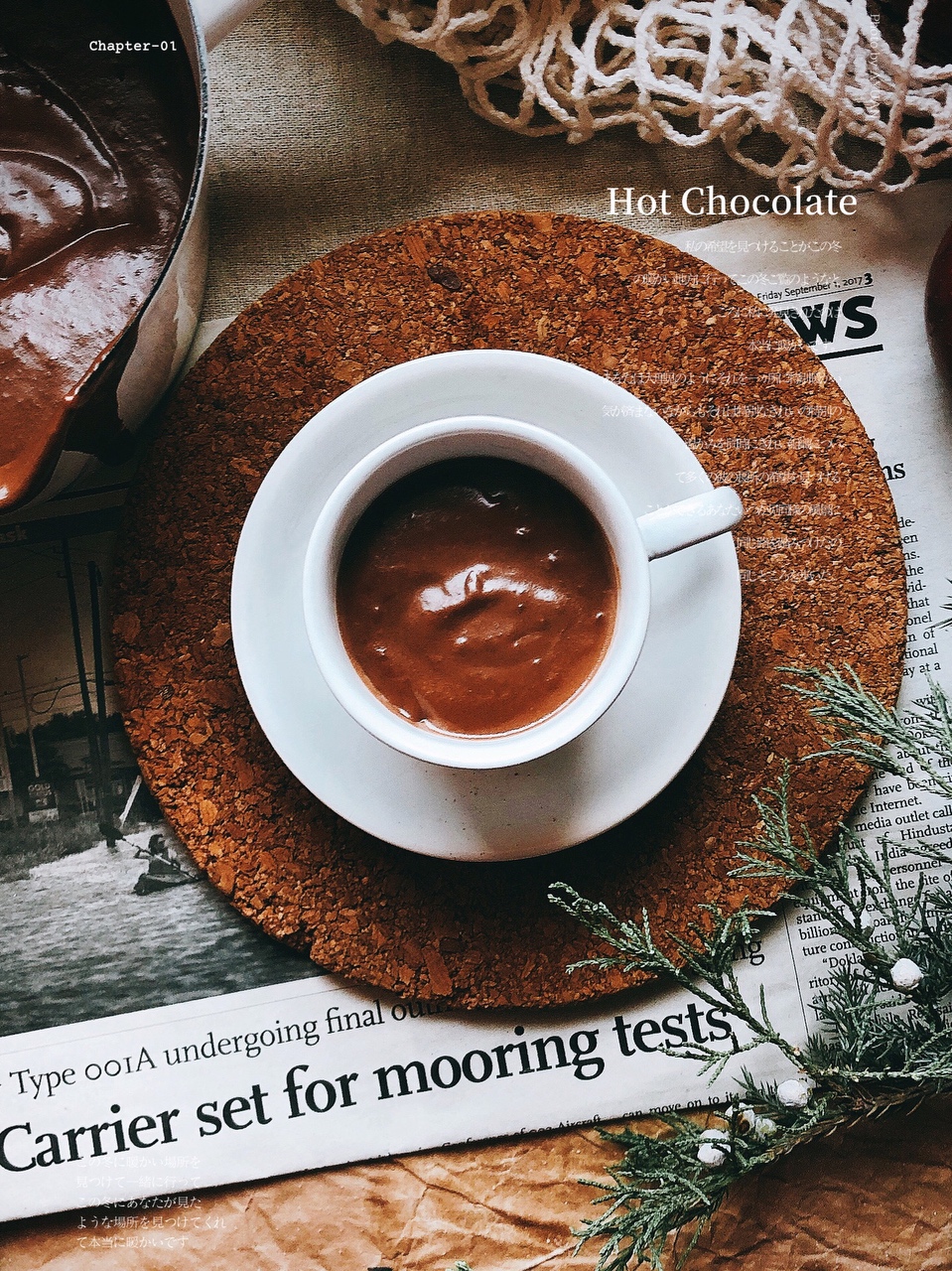 『冬日暖饮』热巧克力 | 10分钟自制咖啡店水平的无敌热巧克力！的做法