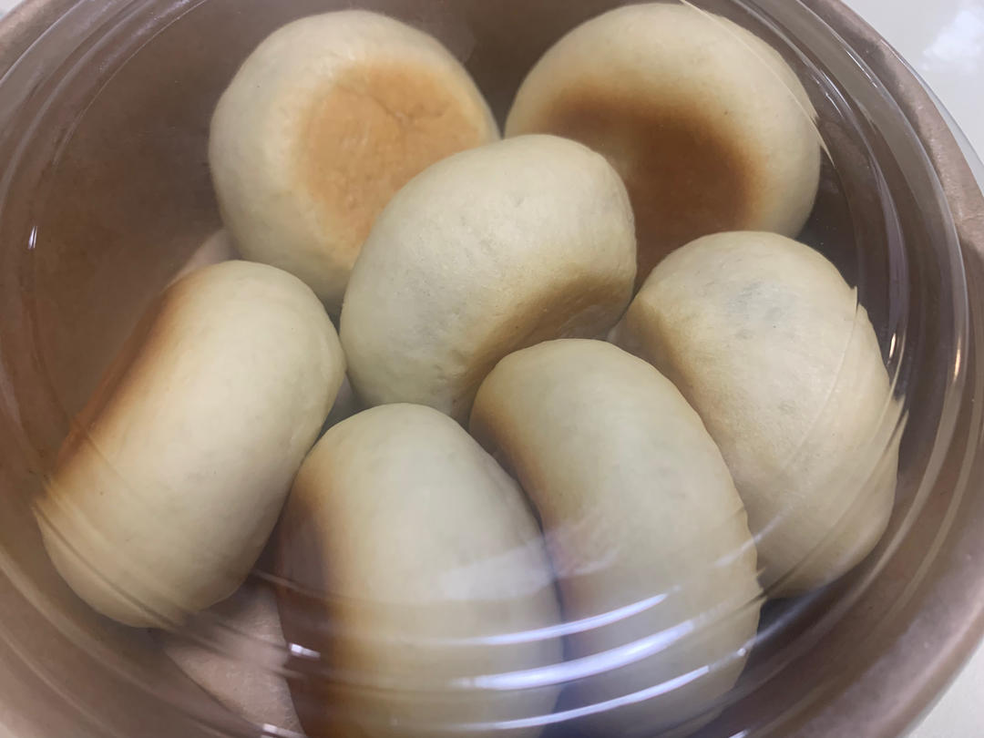 糯叽叽的软皮紫米饼