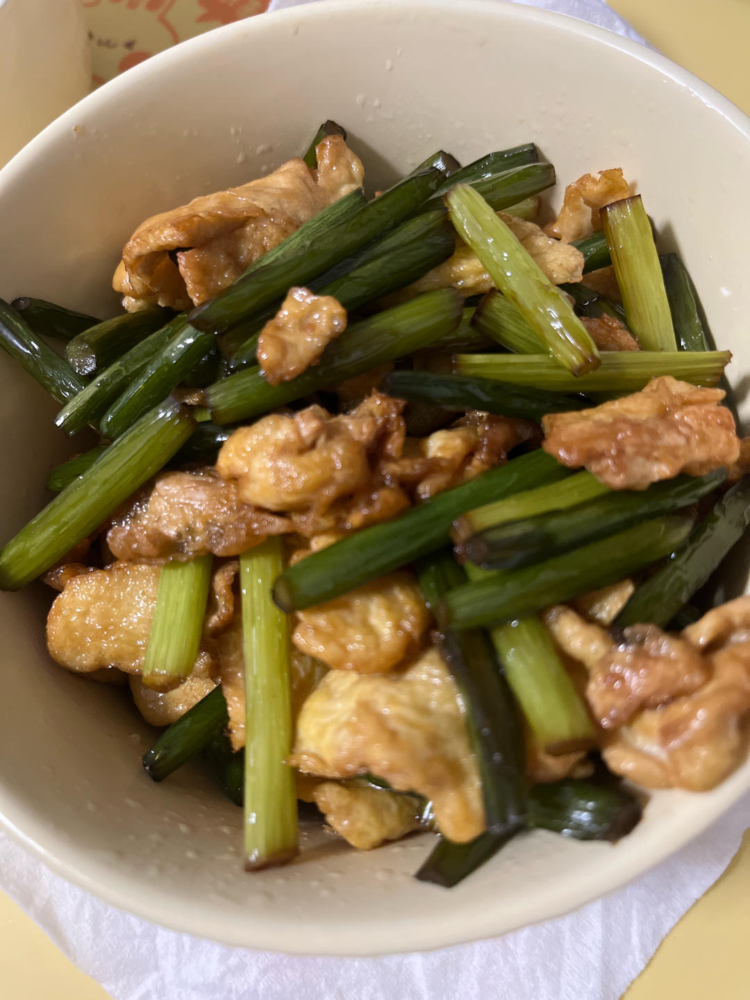 做法简单又下饭的炒蒜苔❗️