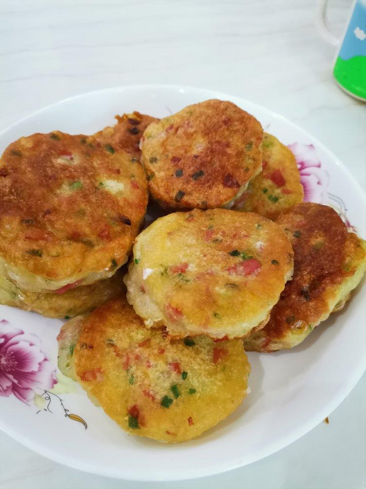 手不粘面的葱花饼