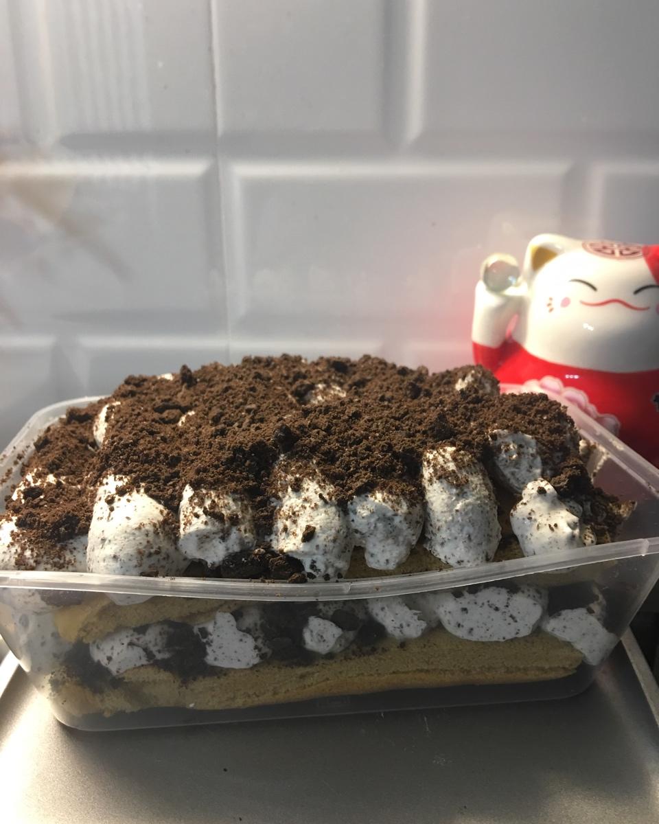 低糖不腻的奥利奥咸奶油蛋糕盒子
