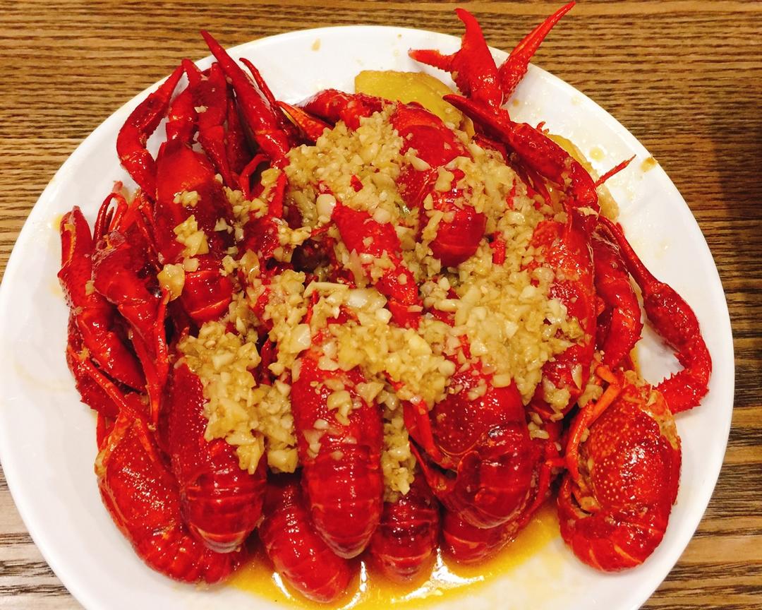 蒜蓉小龙虾的做法