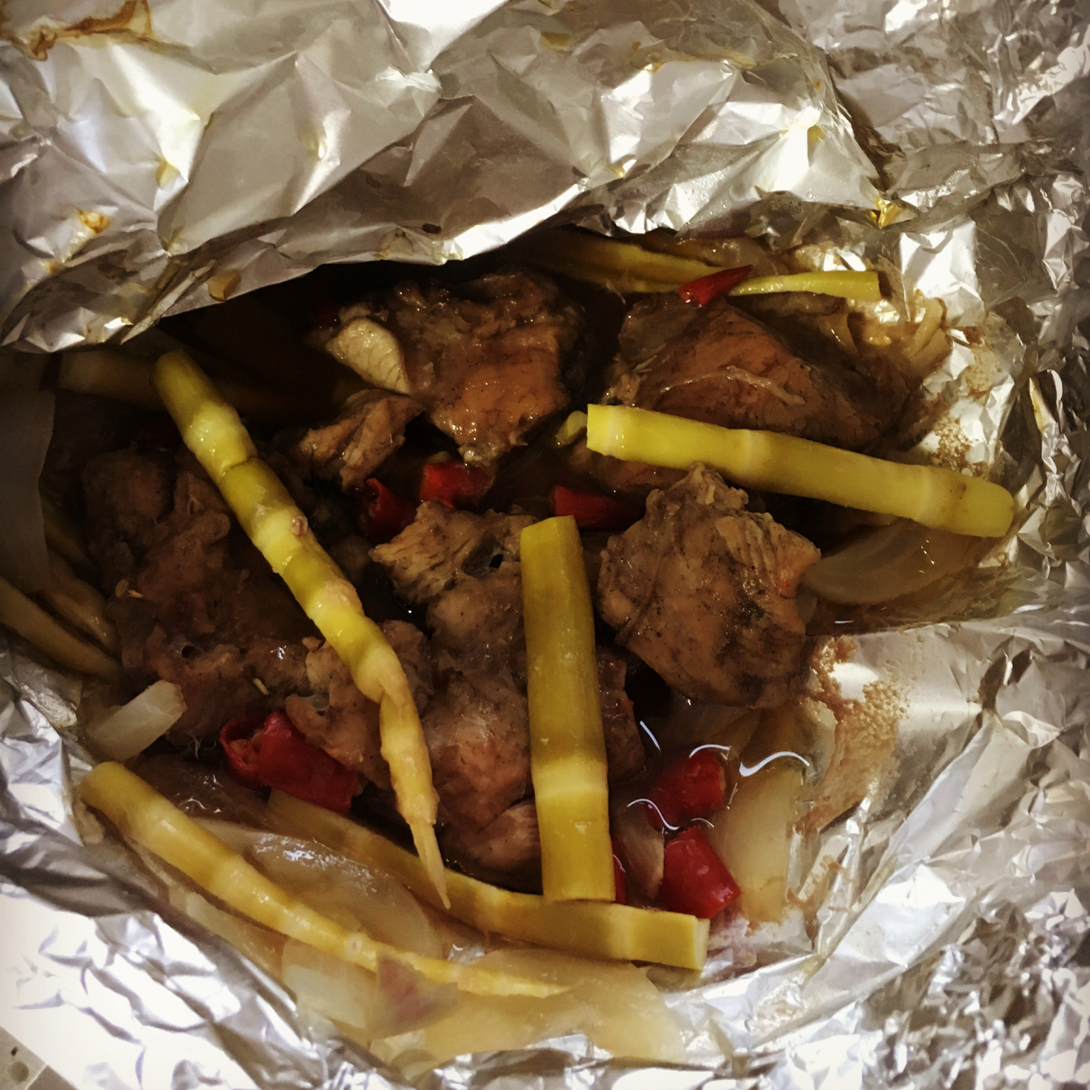 锡纸烤牛肉