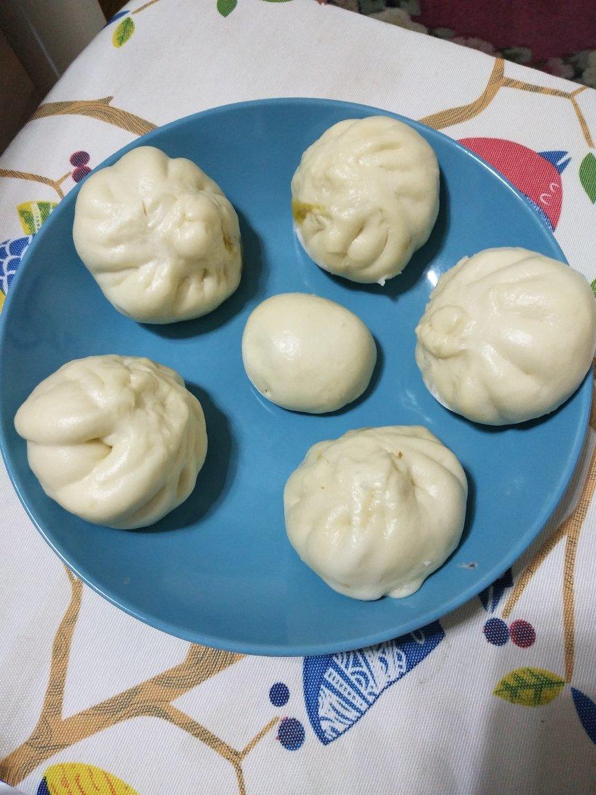 一发奶香小馒头，口感特别好！