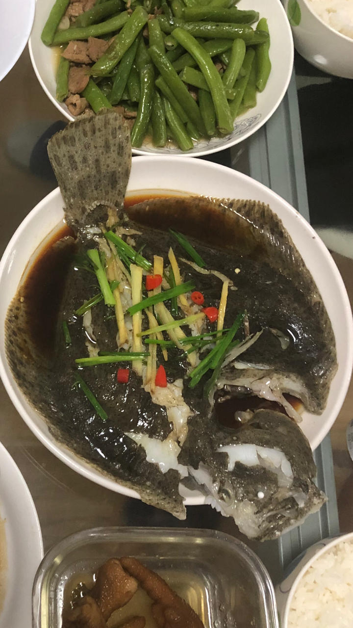清蒸多宝鱼