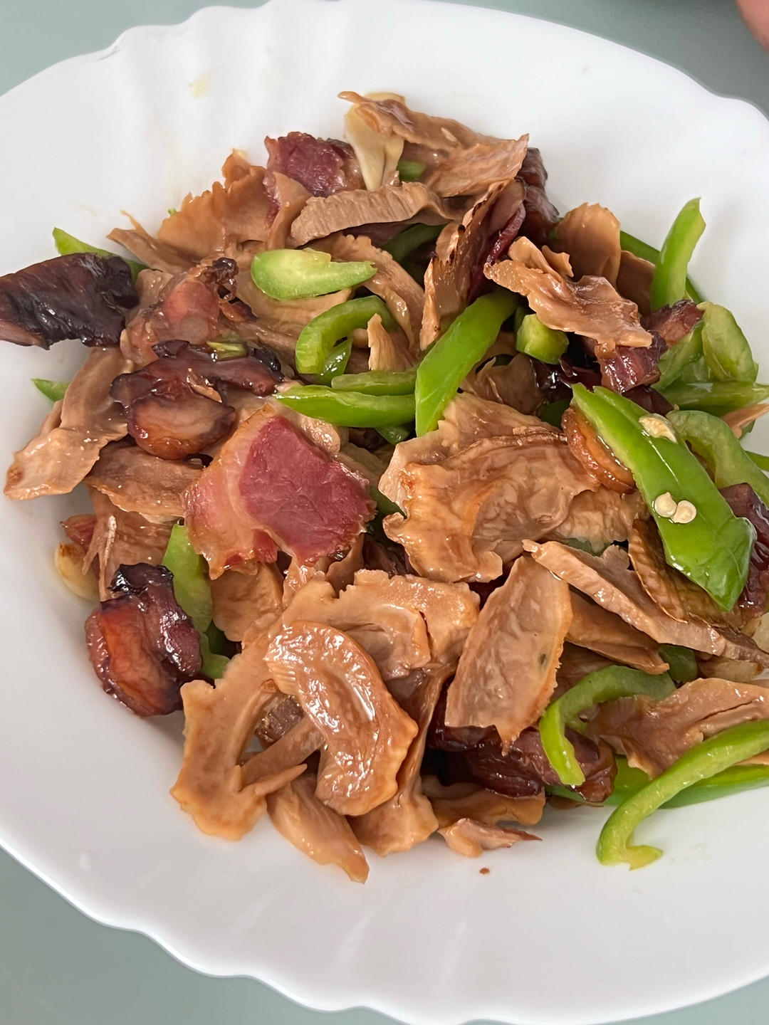 小竹笋炒腊肉