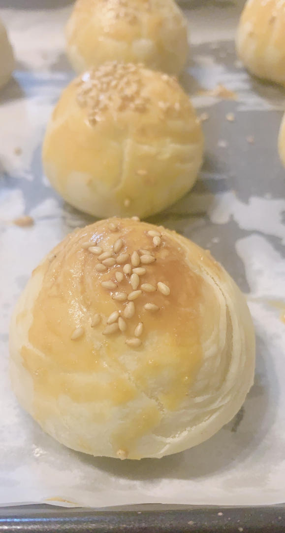 ㊙️网红麻薯肉松蛋黄酥🔥，好吃到爆‼️